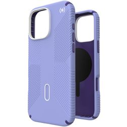 Speck Presidio2 Grip Coque iPhone 16 Pro Max MagSafe Coque arrière Rigide Anti-Chocs - Future Lavender
