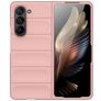 Mobigear Bumpy Coque Samsung Galaxy Z Fold 5 Coque arrière en TPU Souple - Rose