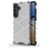 Mobigear Honeycomb Coque Samsung Galaxy S26 Plus Coque arrière Rigide Anti-Chocs - Blanc