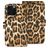 My Style Flex Wallet Housse iPhone 16 Pro Max Etui Porte-Monnaie - Wild Leopard