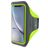 Mobiparts Comfort Fit Brassard Téléphone iPhone XR Brassard Coque de Sport en Neoprène - Neon Green