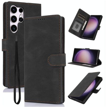 Mobigear Wallet Samsung Galaxy S26 Ultra Étui Portefeuille - Noir
