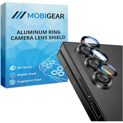 Mobigear Single Samsung Galaxy Z Fold 6 Verre trempé Protection Objectif Caméra - Compatible Coque - Noir