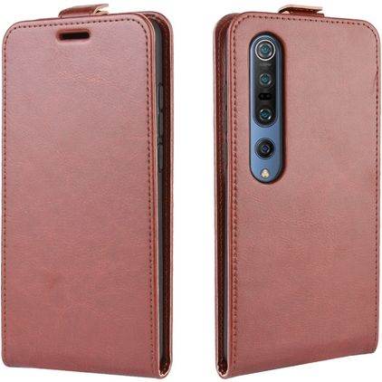 Mobigear Xiaomi Mi 10 Étui à rabat - Marron