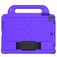 Mobigear Diamond Coque iPad Pro 9.7 Pouces (2016) Coque de tablette pour enfants avec Poignée Enfants en EVA - Violet