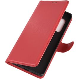Mobigear Classic Housse Motorola Edge Plus Etui Porte-Monnaie - Rouge