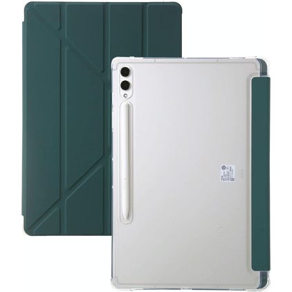 Mobigear Origami Coque Samsung Galaxy Tab S11 Etui - Deep Green