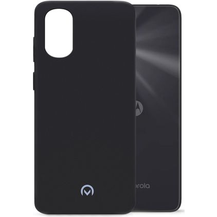 Mobilize Rubber Gelly Motorola Moto G22 TPU souple Coque arrière - Matt Black