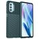 Mobigear Groove Coque Motorola Moto G51 5G Coque arrière en TPU Souple - Vert