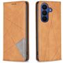 Mobigear Rhombus Slim Housse Samsung Galaxy A27 Etui - Cognac