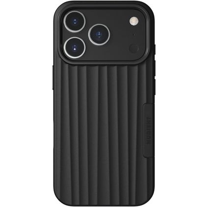 Nudient Bold Coque iPhone 17 Pro MagSafe Coque arrière Rigide - Charcoal Black