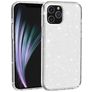 Mobigear Glitter Coque iPhone 12 Pro Max Coque arrière Rigide - Blanc
