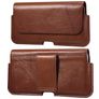 Mobigear Deluxe Belt Etui de ceinture (max 16,5 cm x 8,5 cm) - Pochette de ceinture - Holster - Marron