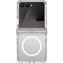 ITSKINS Level 2 HybridMagClear R Coque Transparente Samsung Galaxy Z Flip 8 MagSafe Coque arrière Rigide Anti-Chocs - Transparent