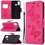 Mobigear Butterfly HONOR 9X Lite Étui Portefeuille - Rose