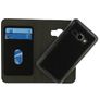 Mobilize Detachable Wallet Housse Samsung Galaxy J1 (2016) Etui avec Coque Détachable en Cuir Véritable - Noir