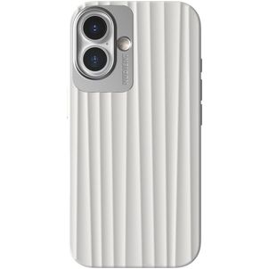 Nudient Bold Coque iPhone 16 MagSafe Coque arrière Rigide - Chalk White