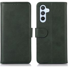 Mobigear Wallet Housse Samsung Galaxy A54 Etui Porte-Monnaie - Vert