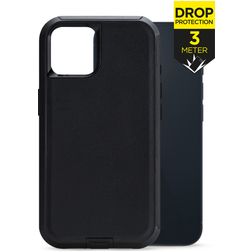 Mobilize Defender iPhone 14 Plastique rigide Coque arrière Antichoc - Noir