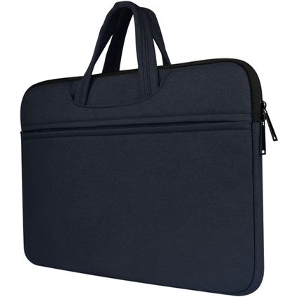 Mobigear Oxford Sacoche Ordinateur portable 15 - 16 Pouces Sacoche ordinateur + Poignée - Bleu Marin