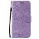 Mobigear Flowers Housse Huawei P40 Etui Porte-Monnaie - Violet