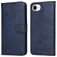 Mobigear Wallet Housse iPhone 16e Etui Porte-Monnaie - Bleu
