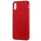 Mobigear Colors Coque iPhone XS Max Coque arrière en TPU Souple - Rouge