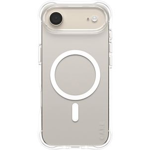 CARE by PanzerGlass Fashionable Coque Transparente iPhone Air MagSafe Coque arrière en Silicone - Transparent