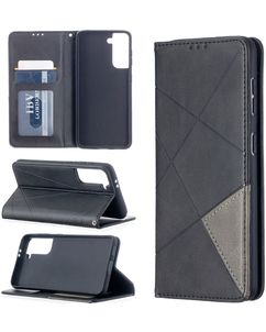 Mobigear Rhombus Slim Housse Samsung Galaxy S21 Etui - Noir