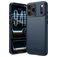 Mobigear Brushed Slim iPhone 18 Pro Max TPU souple Coque arrière - Bleu