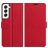 Mobigear Wallet Housse Samsung Galaxy S22 Etui Porte-Monnaie - Rouge