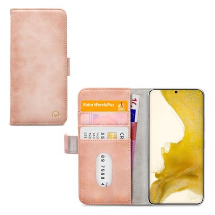 Mobilize Elite Gelly Samsung Galaxy S22 Étui Portefeuille - Soft Pink