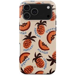 Burga Tough Coque iPhone 17 Pro Max MagSafe Coque arrière Rigide Anti-Chocs - Abacaxi