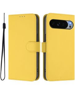 Mobigear Urban Wallet Housse Google Pixel 11 Pro XL Etui Porte-Monnaie - Lemon Yellow