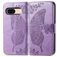 Mobigear Butterfly Google Pixel 8a Étui Portefeuille - Lavande