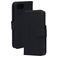 Mobiparts Housse iPhone 16e Etui en Cuir Véritable Porte-Monnaie - Noir