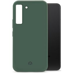 Mobilize Rubber Gelly Coque Samsung Galaxy S22 Coque arrière en TPU Souple - Matt Green