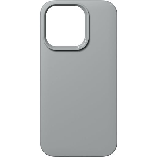 Nudient Thin Precise Coque iPhone 14 Pro MagSafe Coque arrière Rigide - Concrete Grey