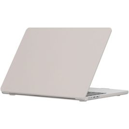Mobigear Cream Matte MacBook Air 13 Pouces (2022-2026) Coque - Gris - Model A2681 / A3113 / A3240 / A3449