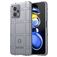 Mobigear Rugged Shield Coque POCO X4 GT Coque arrière en TPU Souple Anti-Chocs - Gris