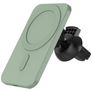 Mobigear ColorCharge MagSafe Support Voiture Grille de ventilation Magnétique Universel - Vert