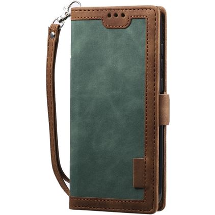 Mobigear Two Tone Xiaomi Redmi Note 8 Pro Étui Portefeuille - Vert
