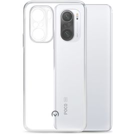 Mobilize Gelly Coque Transparente POCO F3 Coque arrière en TPU Souple - Transparent
