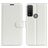 Mobigear Classic Housse TCL 20 R 5G Etui Porte-Monnaie - Blanc