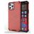 Mobigear Honeycomb Coque iPhone 13 Pro Max Coque arrière Rigide Anti-Chocs - Rouge