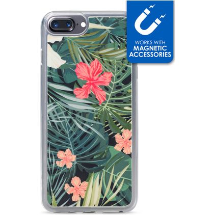 My Style Magneta Coque iPhone 7 Plus Coque arrière en TPU Souple - Black Jungle