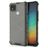Mobigear Honeycomb Xiaomi Redmi 9C Plastique rigide Coque arrière Antichoc - Gris