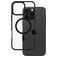CARE by PanzerGlass Flagship Coque iPhone 16 Pro Max MagSafe Coque arrière Rigide - Transparent / Noir