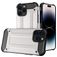 Mobigear Outdoor Coque iPhone 14 Pro Max Coque arrière Rigide Anti-Chocs - Argent