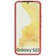 Mobiparts Coque Samsung Galaxy S22 Coque arrière en Silicone - Scarlet Red